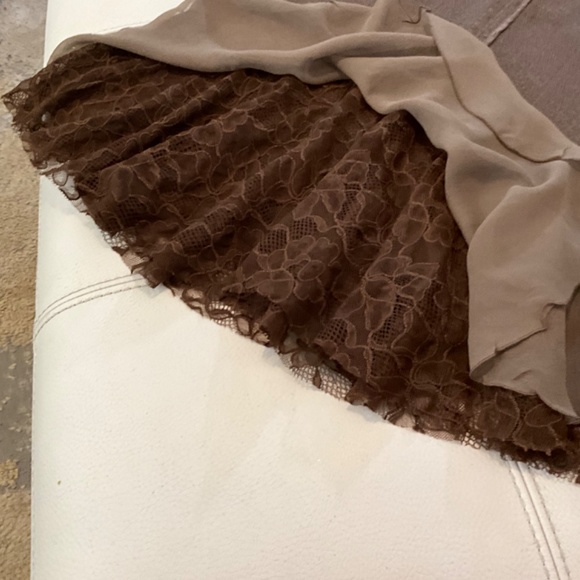 NWT  BEBE SEXY FIT AND FLARE BEADED DETAIL SKIRT - Picture 10 of 10